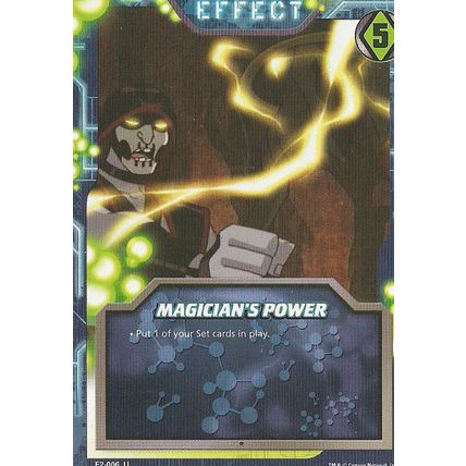 Bandai - Ben 10 Series 2 Cards, E2-006 U (Effect: Magician's Power)