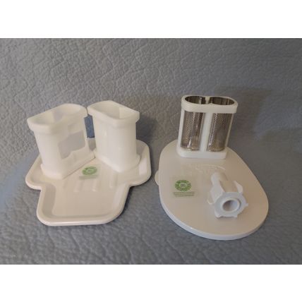 NEW TRIBEST GREENSTAR ELITE JUICER ACCESSORIES BLANKS COARSE SCREEN DRIP TRAY +