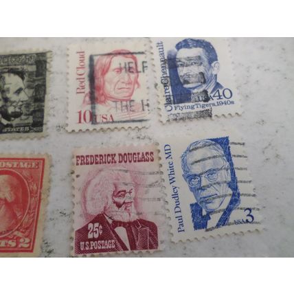 United States (USA) - stamps - a selection of 20 different stamps