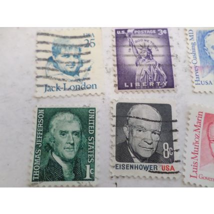 United States (USA) - stamps - a selection of 20 different stamps