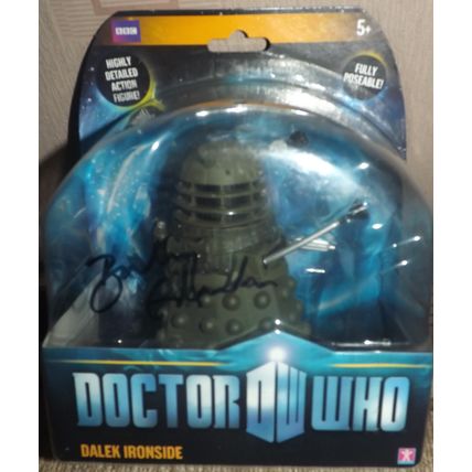 Doctor Who: Dalek Ironside MOC autographed by Barnaby Edwards