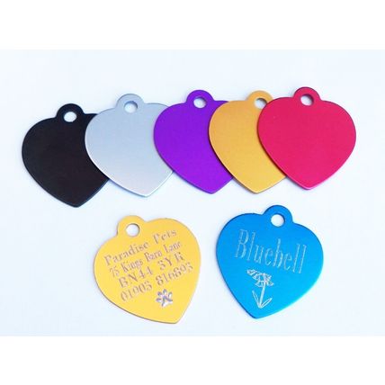 PERSONALISED MEDICAL ALERT ENGRAVED TAG LIGHT WEIGHT PENDANT ENGRAVED BOTH SIDES