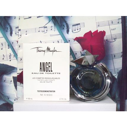 Thierry Mugler Angel 2.7 OZ. The Refillable Comets EDT Spray. Free Shipping.