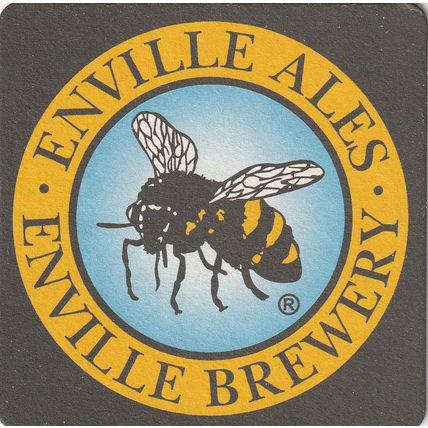 BEER MAT - ENVILLE BREWERY - ENVILLE ALES ALES - (Cat No 011) - (2010)