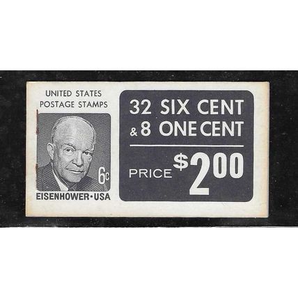 USA. 1970. Stamp Booklet. Eisenhower.