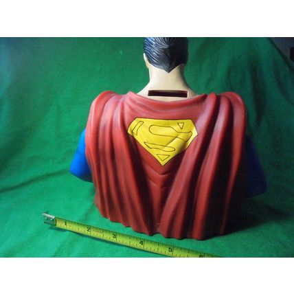 SUPERMAN PLASTIC BANK! 2013 Monogram! $20.00 Shipped!! DC Comics/Monogram!