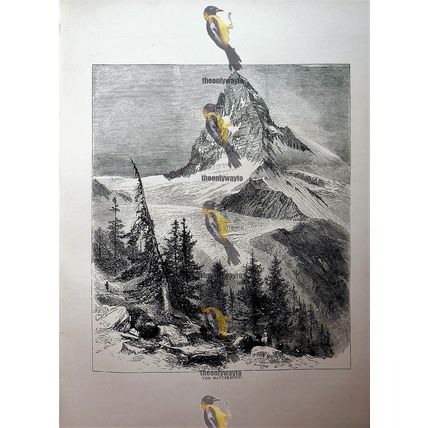 Matterhorn, Switzerland, Book Illustration (Print), c1890
