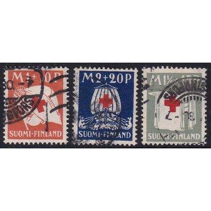 Finland 1930 SG 320 Used - Red Cross - Semi-postal (C-785-05)