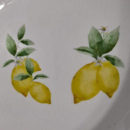 Lot 4 Royal Norfolk LEMON 6" SOUP BOWLS Cereal Citrus Fruit