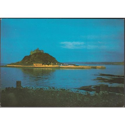 St Michael's Mount, Cornwall, 1975 - J Arthur Dixon Postcard