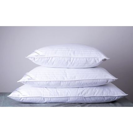 King Size Goose down Feather Hotel Collection Bed Pillows for Sleeping One Pillo