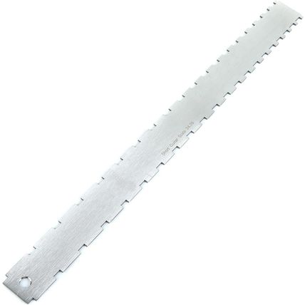 Guitar Neck Notched Straight Edge Luthiers Tool for Gibson Fender and Most Elect