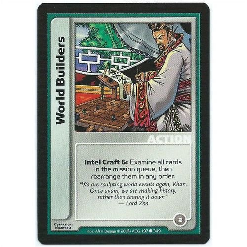 Spycraft CCG Operation Nightfall - 197/349 - World Builders