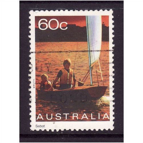 AUSTRALIA 1981 SG 836 60c SABOT YACHTS FINE USED#2