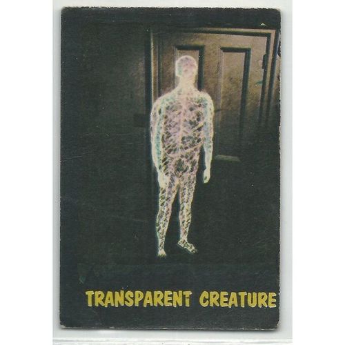 OUTER LIMITS ' TRANSPARENT CREATURE card # 3 ( 1964 )