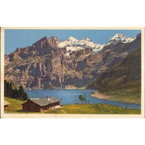 Switzerland PC 1958 - Oeschinesee Mit Blumlisalp - 9021