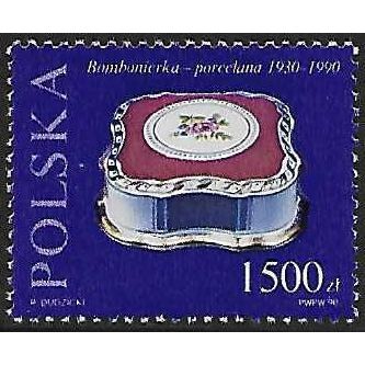 Poland Mi 3292: 1500 Zl. multicoloured Chocolate Box, 1930-90.