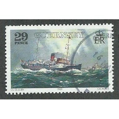 GUE 1989 29P '200TH ANN OF G.W.R STEAMER SERVICE' FINE USED (EBID50-040)