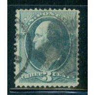 Used 147 3c George Washington Just Clears M00036