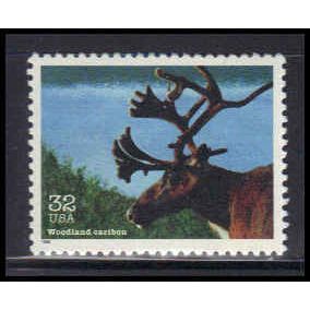 3105l 32c Woodland Caribou Fine MNH V4493