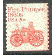 1908 20c Fire Pumper Fine MNH Dry Gum CNS 11 G0082