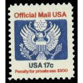 O130 17c Eagle Very Fine MNH G0774