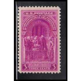 854 3c Washington Inauguration Fine MNH O6114