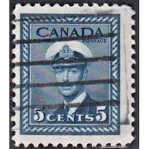 CANADA, 1942-43 5c George VI, SG 381 (Scott #255), used