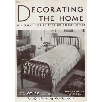 Decorating The Home with Clarks O.N.T. Knitting and Crochet Cotton, Book 28