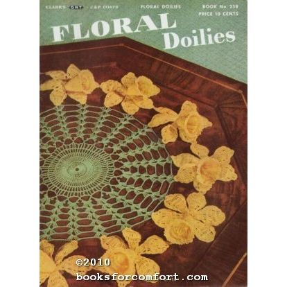 Floral Doilies Book 258 [20940]