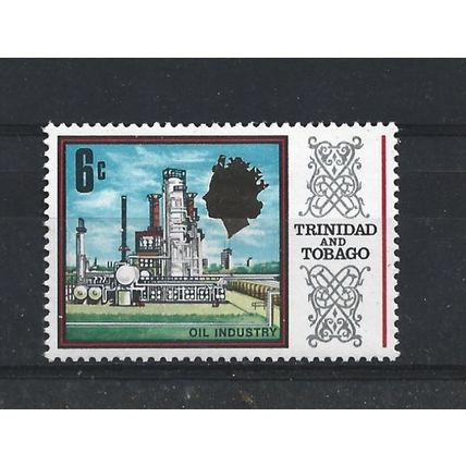 Trinidad&Tobago.SG342 6c Oil Refinery.Mounted Mint.Oct23