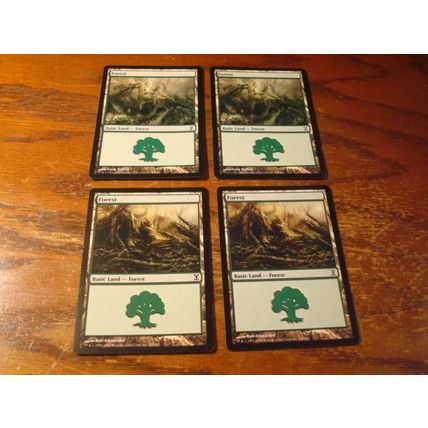 Magic The Gathering, MTG, 6- Cards, 1993-2006, FOREST, nm