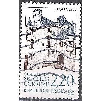 France 1988 Michel 2682 O Cote (2008) 1.00 € Château de Sedières