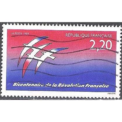 France 1989 Michel 2696 O Cote (2008) 1.00 € Bicentenaire Révolution Française