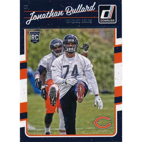 2016 Donruss Football 322 Jonathan Bullard RC Chicago Bears