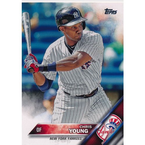 2016 Topps Baseball 72 Chris Young New York Yankees