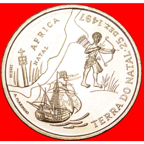 SHIP: PORTUGAL ★ 200 ESCUDOS 1497 1998 UNC MINT LUSTER! LOW START ★ NO RESERVE!
