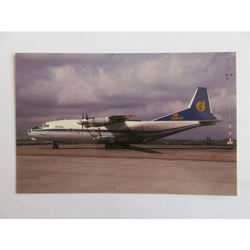 Antonov CCCP-11129 Sigi Air Cargo Flite-Line Aviation Postcard