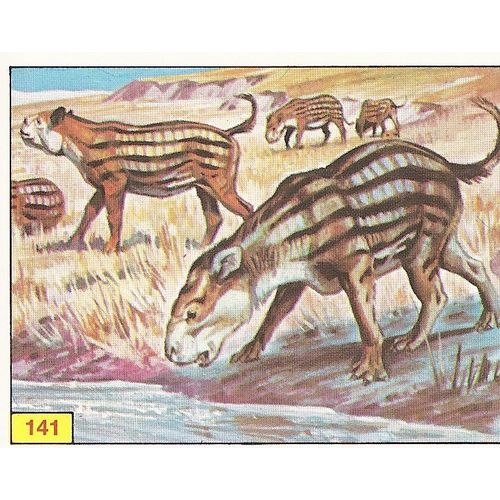 Panini's Dinosaurs Sticker Collection - Sticker No. 141