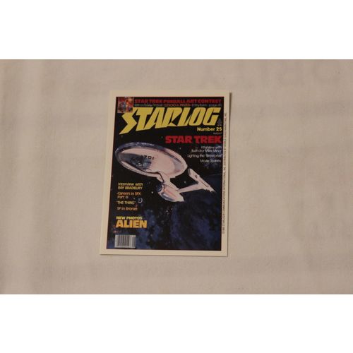 1993 Lime Rock/WCW Starlog Promo Star Trek Cover NO.25
