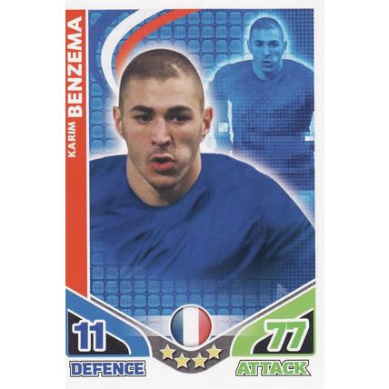 Match Attax World Cup 2010 Karim Benzema France