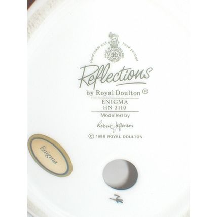 ROYAL DOULTON, ENIGMA, HN3110, Art Deco. 1986, Very Rare, Original, Stunning.