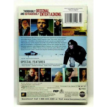 Fargo - Season One (DVD, 2014, 4-Disc Set) (L60)