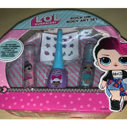 LOL Suprise Rock On Body Art Set