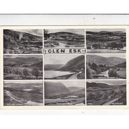 Priorsford Bridge Peebles Postcard 1968 posted VGC