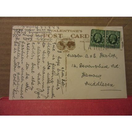 THE OLD TOLL BAR, GRETNA GREEN, SCOTLAND used vintage postcard RP 1935 pm =
