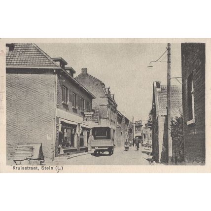 Kruisstraat Stein Holland Old Postcard