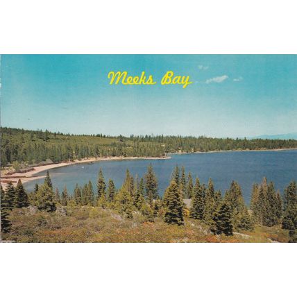 Lake Tahoe CA - Lot of 6 - Postcards & Stamps - Vintage - 1960's