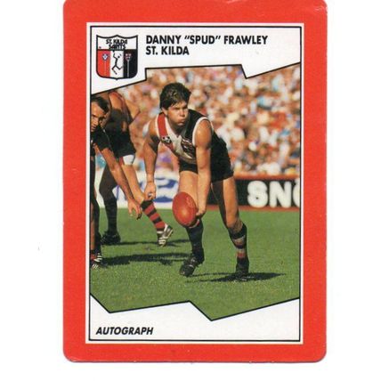 AFL 1989 Stimorol- 151 Danny Frawley / St Kilda