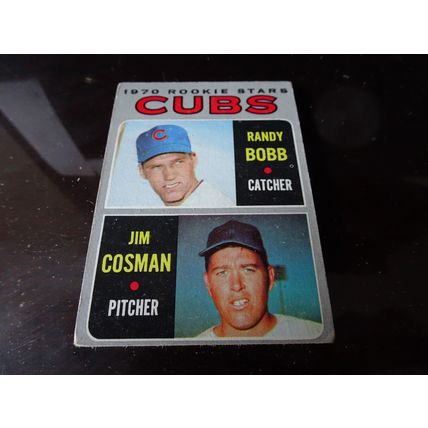 1970 Topps Card # 429 1970 Rookie Stars Bobb & Cosman Poor (1) Chicago Cubs